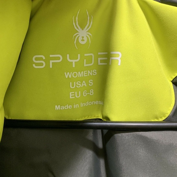 Spyder Women's Insulated  Hooded Ski Hayden Jacket - Picture 7 of 8